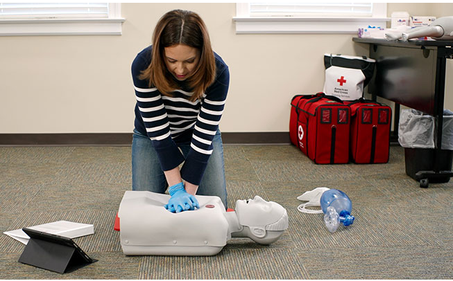 Smart CPR manikin technology - sponsored by American Red Cross™